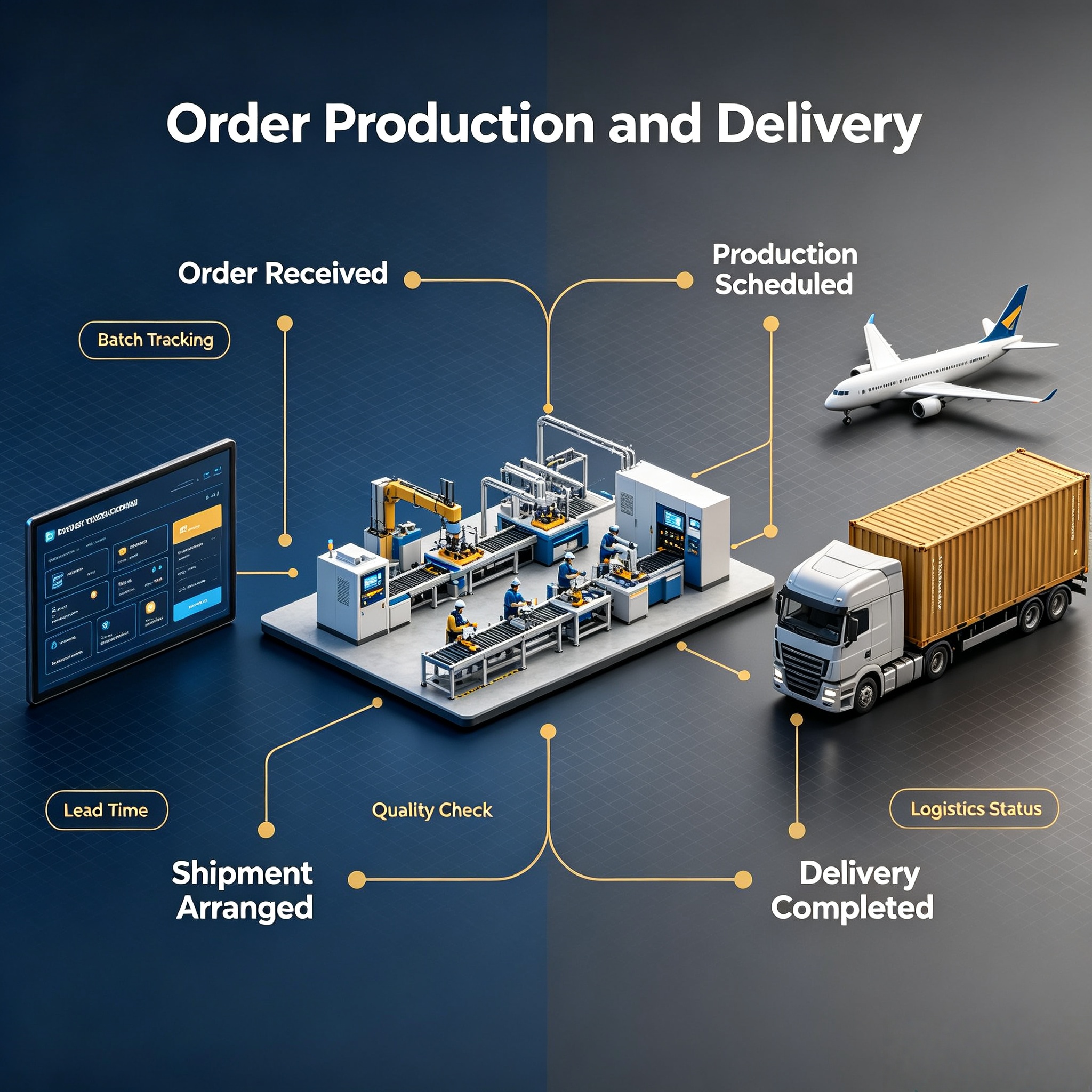 Step 7: Order Production and Delivery
