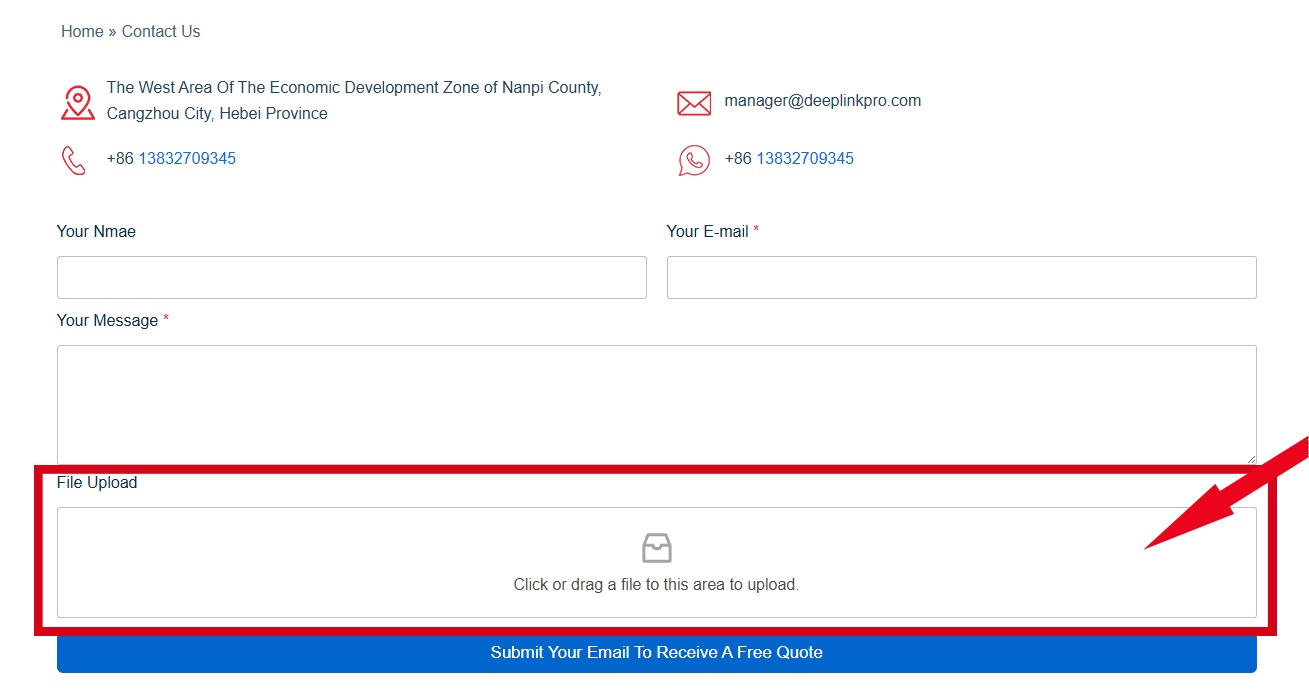 Step 2: Submit Design Files and Technical Specifications