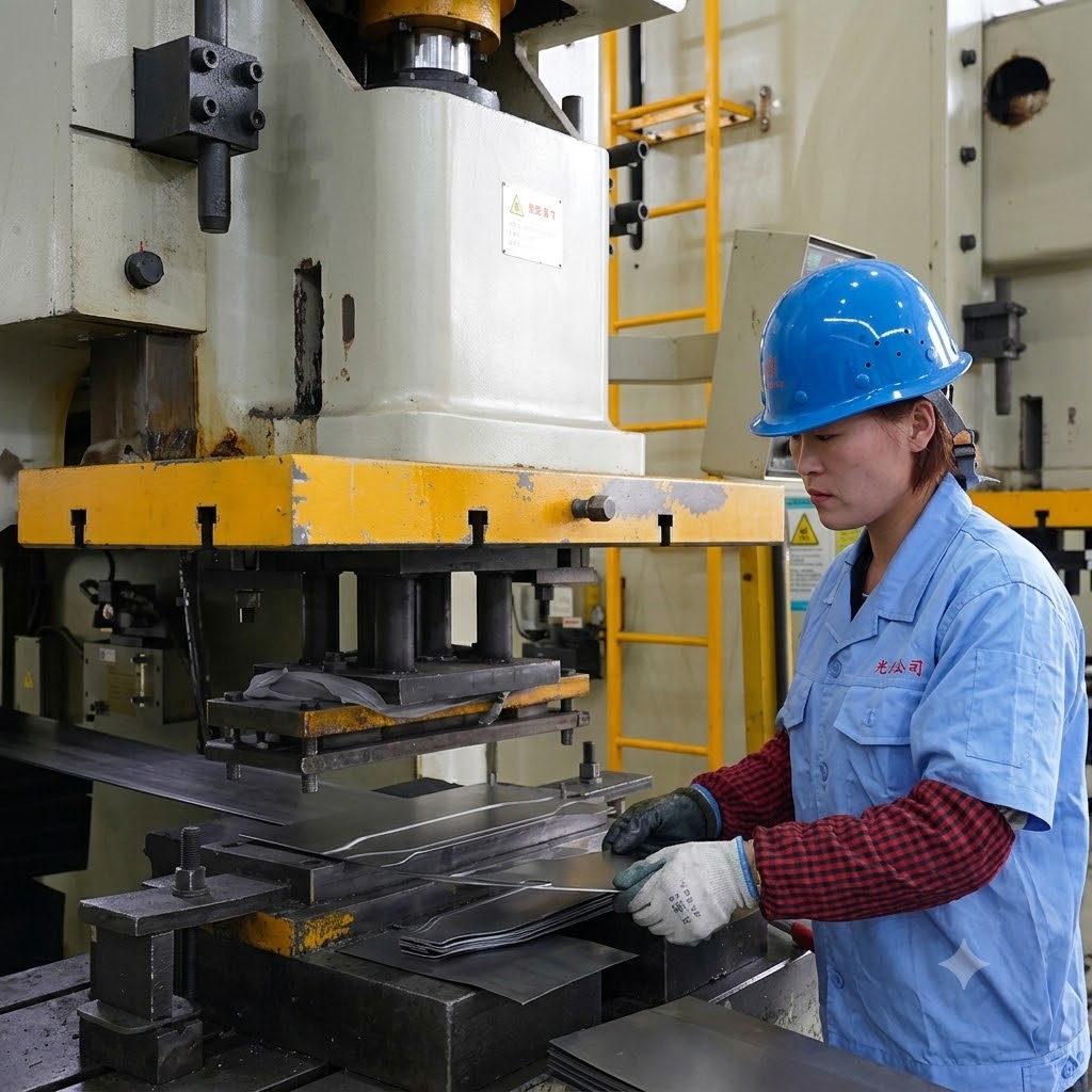 stamping metal