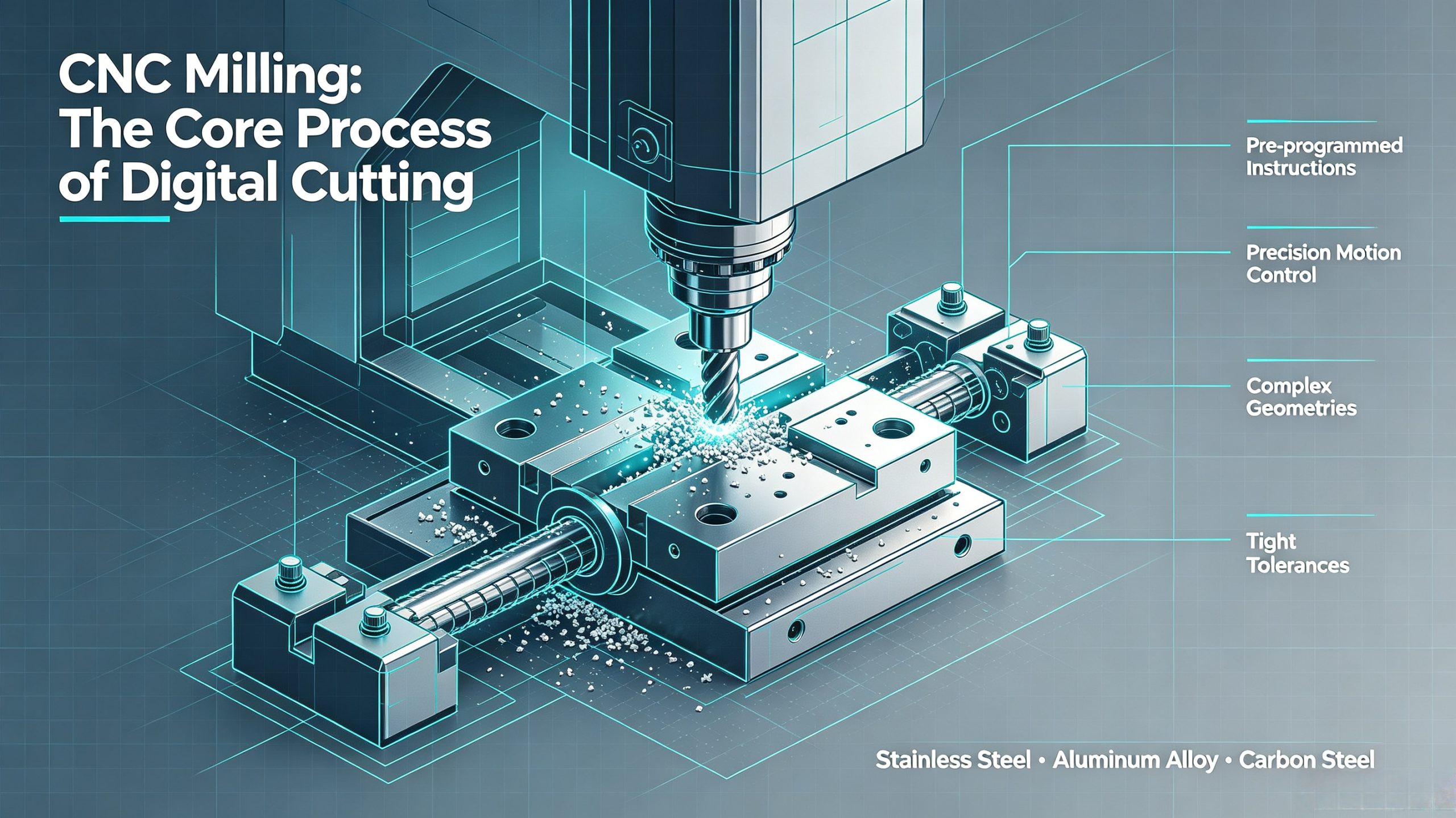 Working Principle of CNC Milling