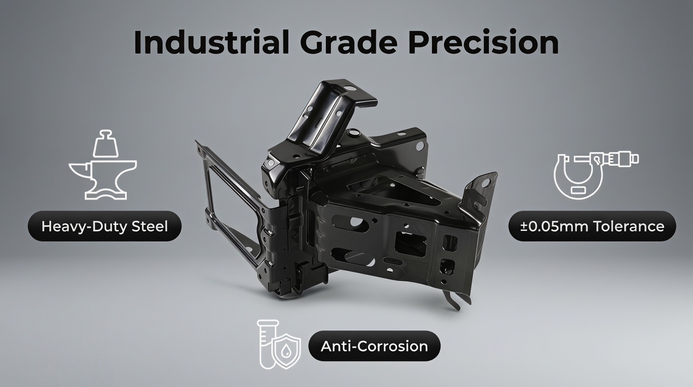 Custom Precision Automotive Mounting Bracket Fabrication Case Study